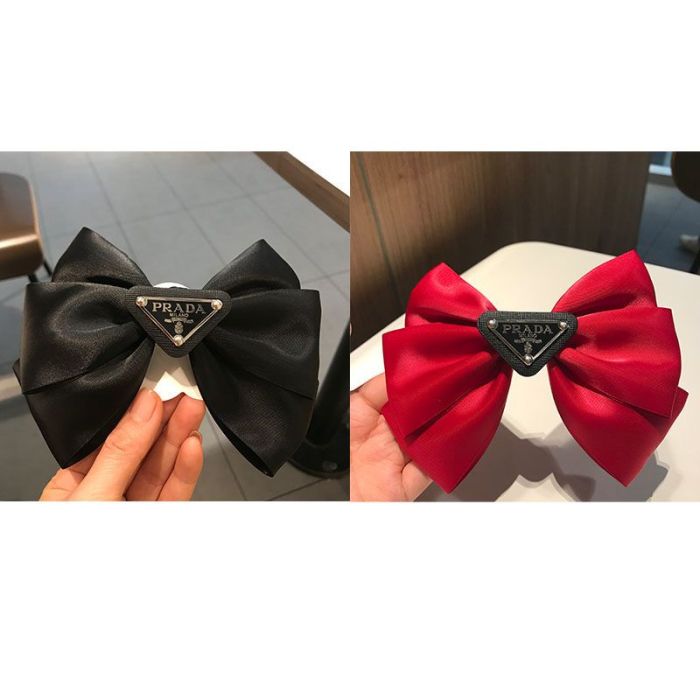 A set of 2 pieces，New bow hairpin headwear with high class temperament，J15-21-26