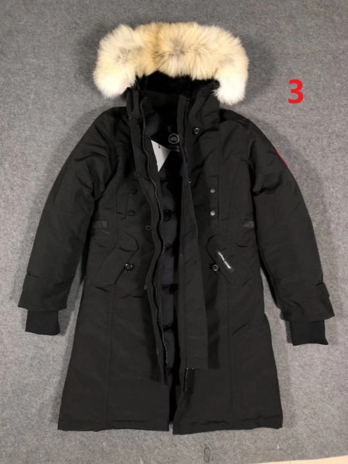 Women's winter thick duck down jacket coat, CL128-3