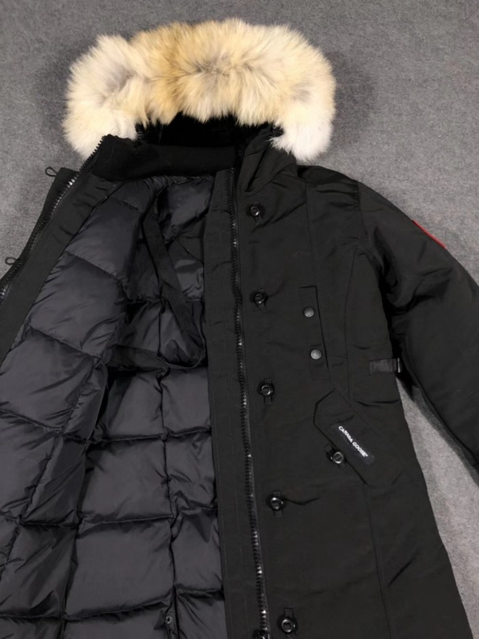 Women's winter thick duck down jacket coat, CL128-3