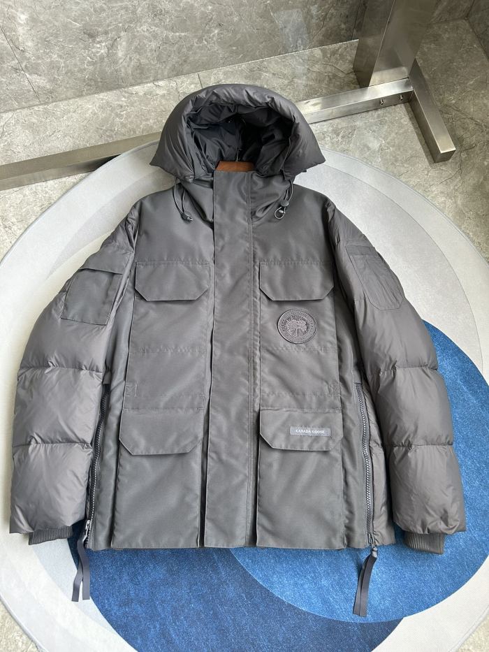 Winter thick white duck down jacket coat clothes for men , CL200-7