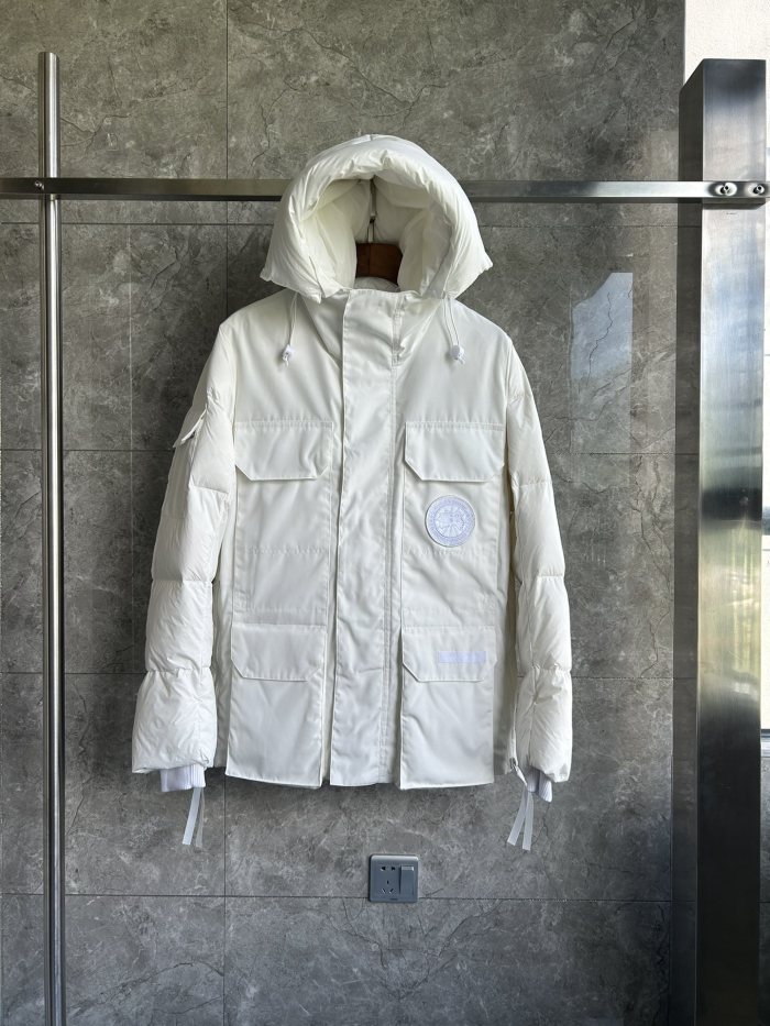 Winter thick white duck down jacket coat clothes for men , CL200-7