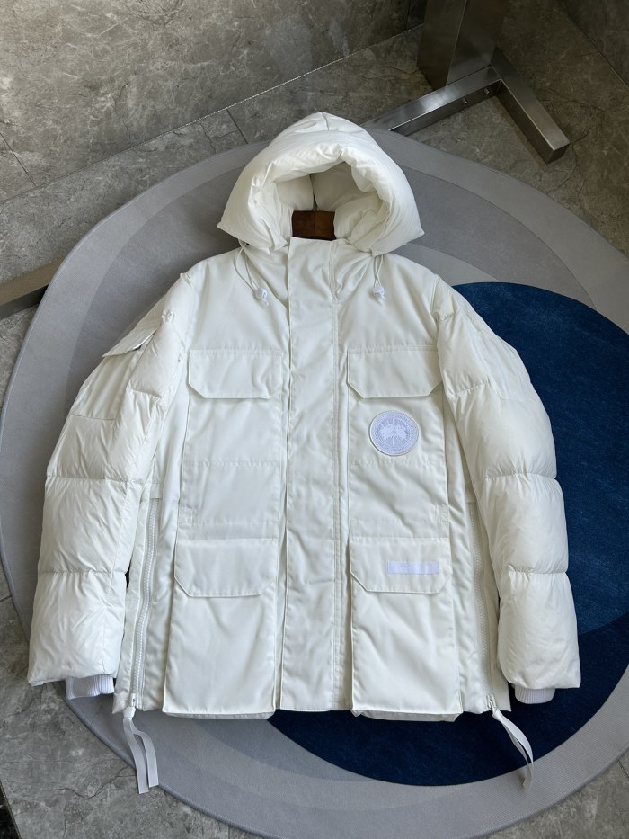Winter thick white duck down jacket coat clothes for men , CL200-7