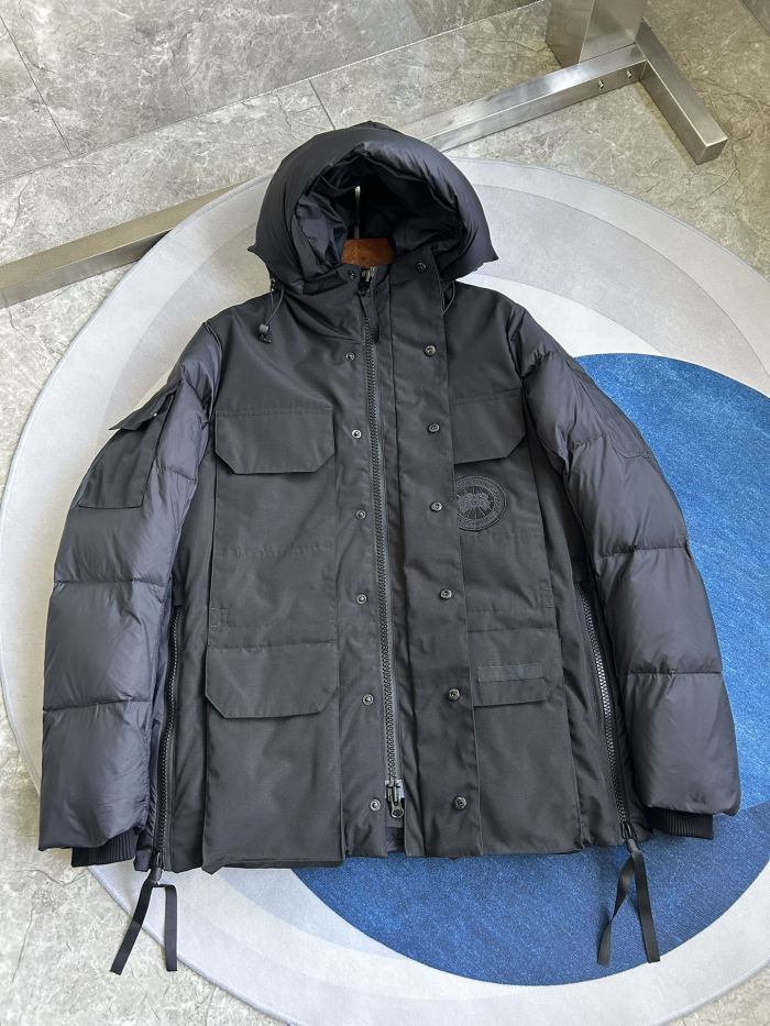 Winter thick white duck down jacket coat clothes for men , CL200-7