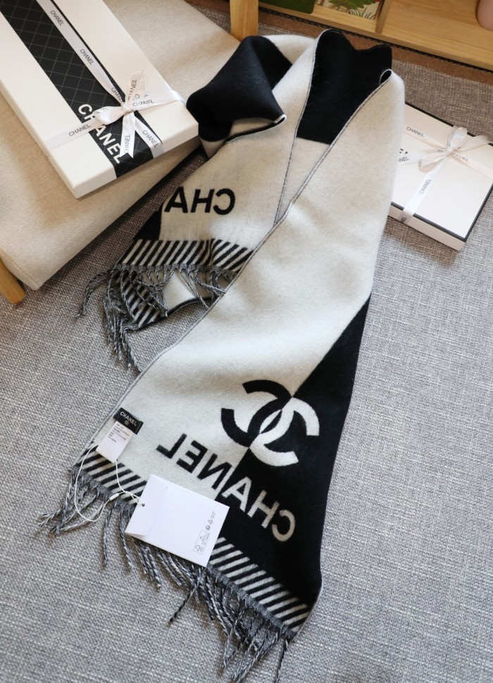Cashmere cotton scarf , size: 30X180cm, no box. SF25-10-12