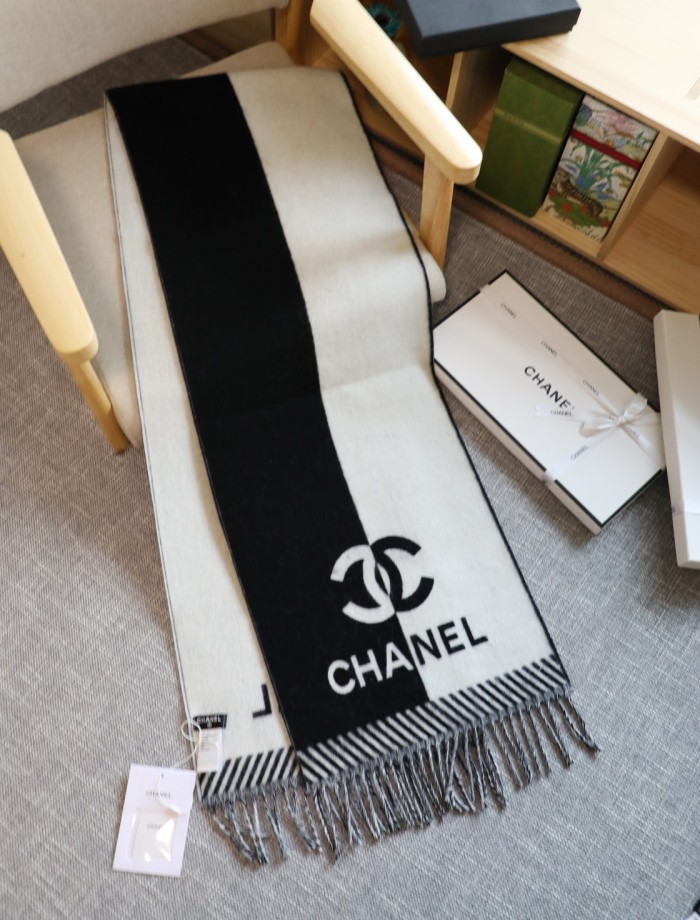 Cashmere cotton scarf , size: 30X180cm, no box. SF25-10-12