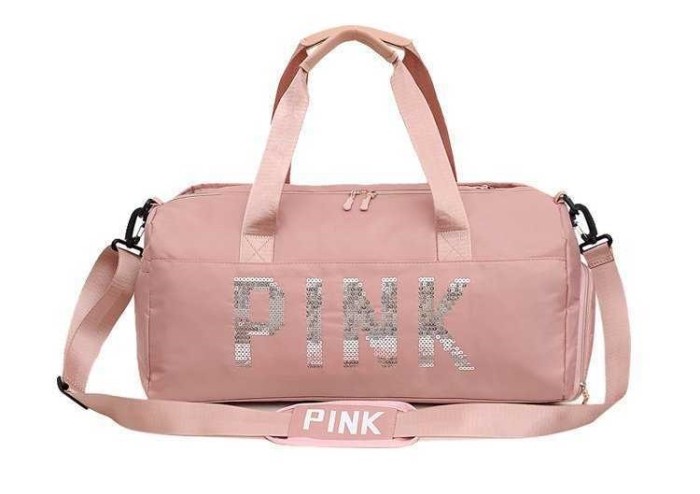 Gym bag Travel tote Nylon waterproof storage bag ,  no box, size 47x18x24cm , B25-9-10