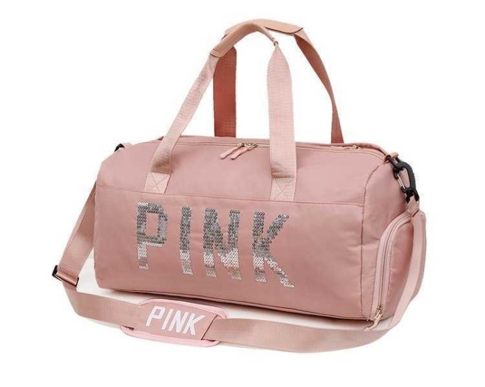 Gym bag Travel tote Nylon waterproof storage bag ,  no box, size 47x18x24cm , B25-9-10