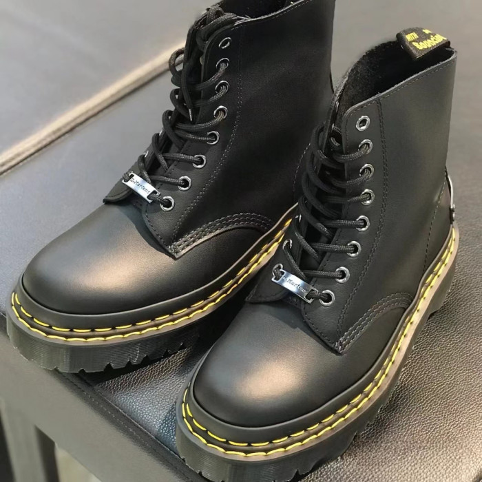 Women's platform boots, split leather, size 34-41, standard size，with box,SS80-579