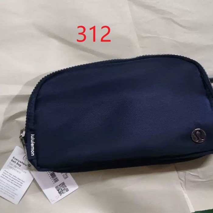 Waterproof nylon running yoga crossbody bag chest bag，size 19*5.5*13cm,B20-296-313