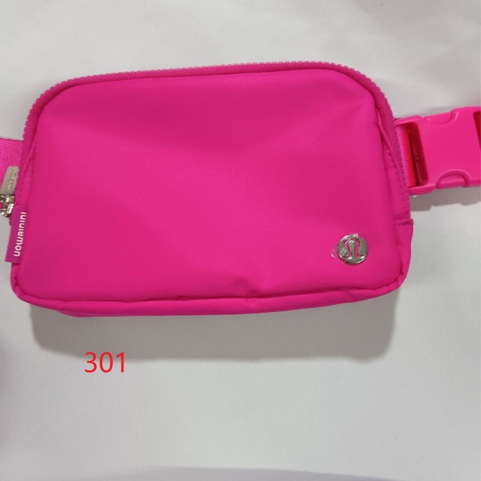 Waterproof nylon running yoga crossbody bag chest bag，size 19*5.5*13cm,B20-296-313