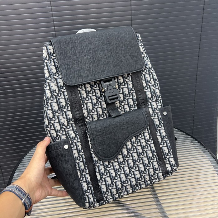Canvas split leather bag ,AAAA ,size 30x40cm,no box,  B88-1850-1851