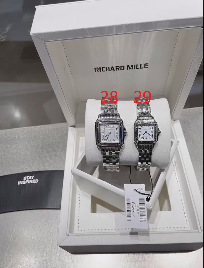 Men and women couple watches, quartz electronic watches, ceramic watches，WT75-28-29