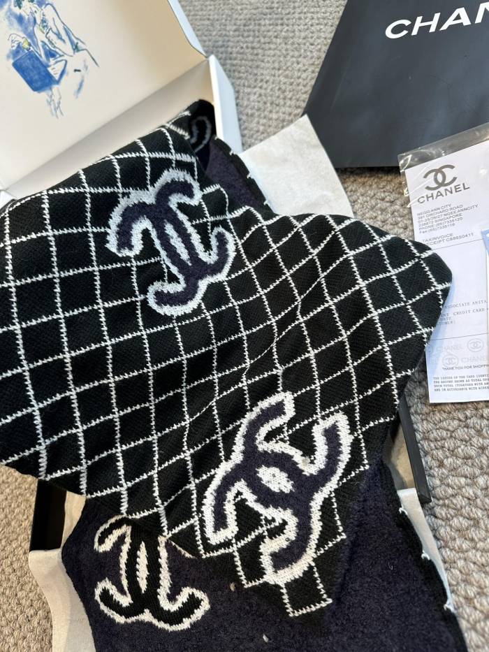 Cashmere cotton scarf, no box. SF25-27-29
