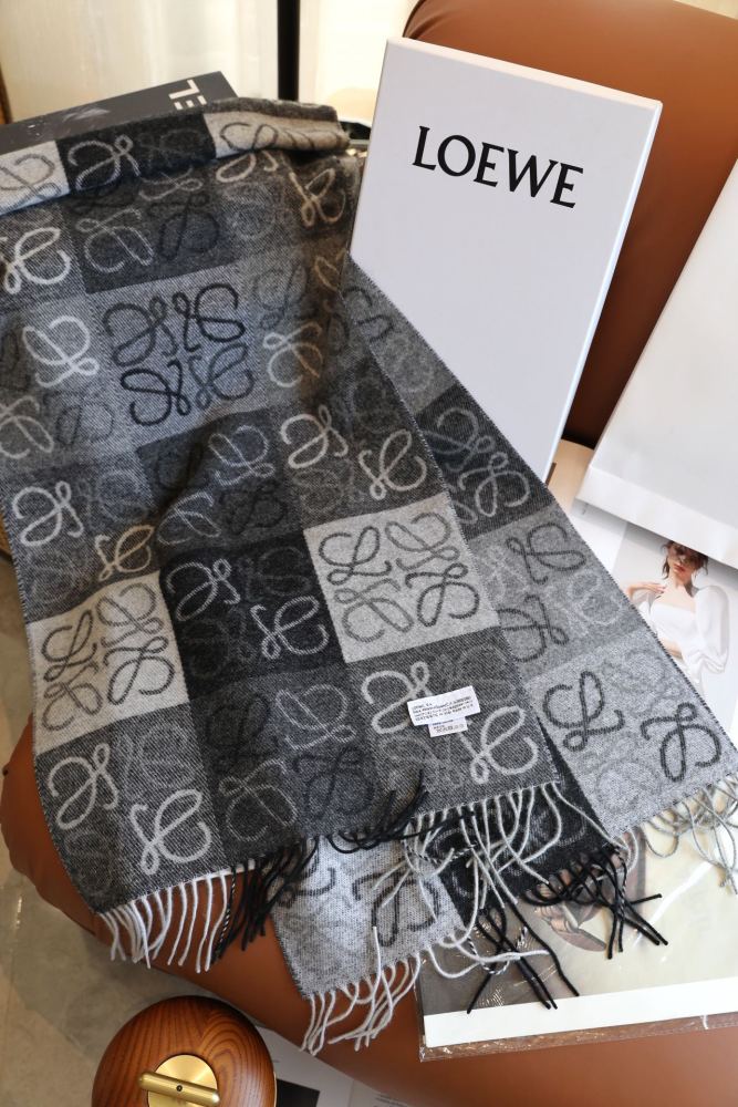 Cashmere cotton scarf , size 40X180cm, no box. SF25-24