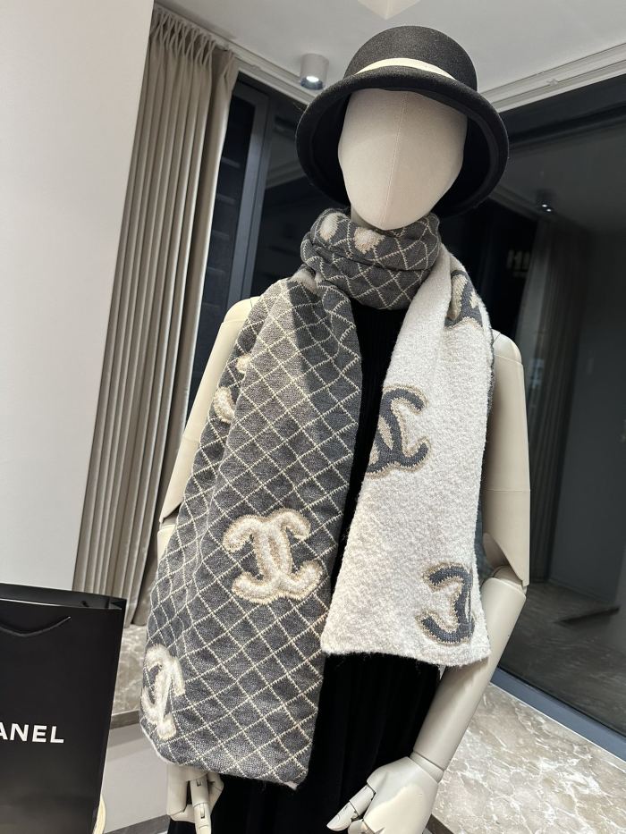 Cashmere cotton scarf, no box. SF25-27-29