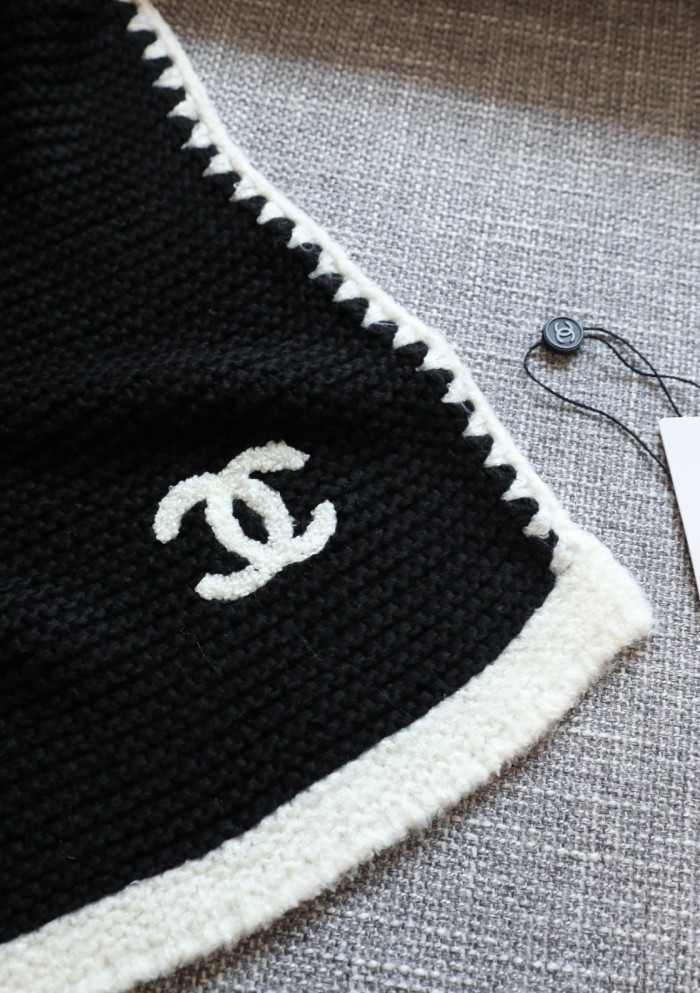 Cashmere cotton scarf , size 33x170cm, no box. SF25-25