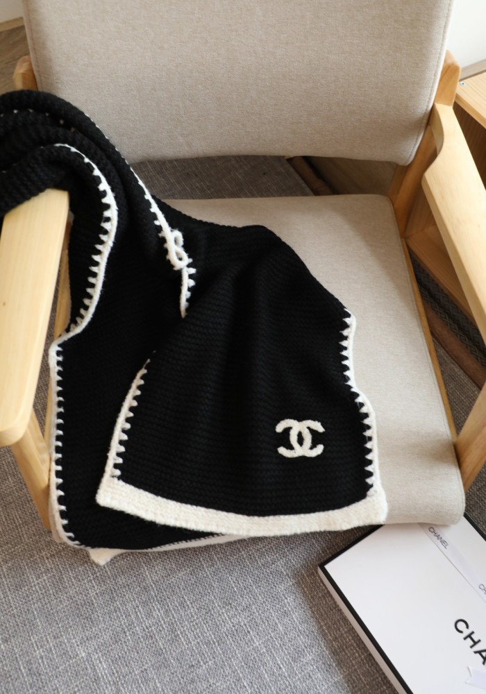 Cashmere cotton scarf , size 33x170cm, no box. SF25-25