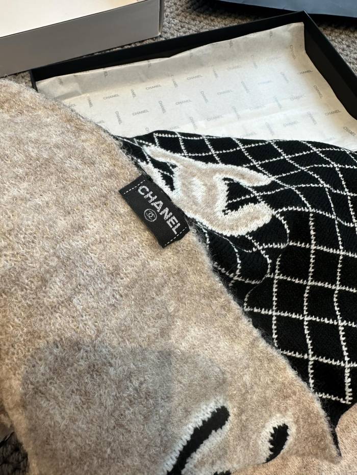 Cashmere cotton scarf, no box. SF25-27-29