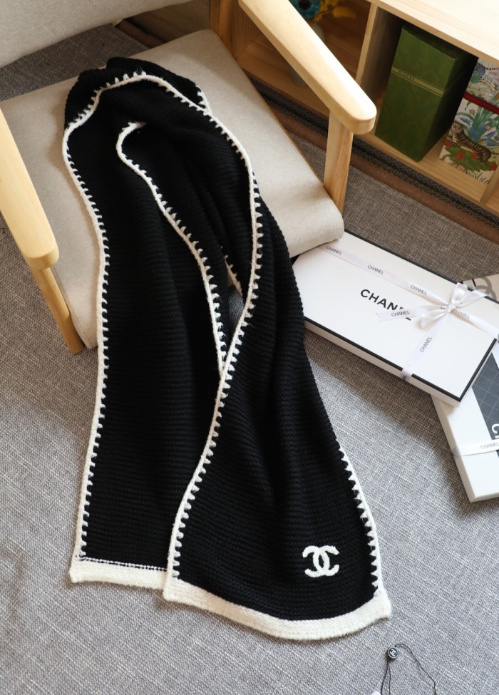 Cashmere cotton scarf , size 33x170cm, no box. SF25-25