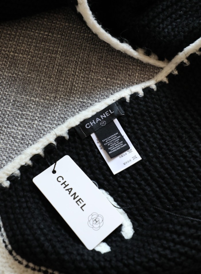 Cashmere cotton scarf , size 33x170cm, no box. SF25-25