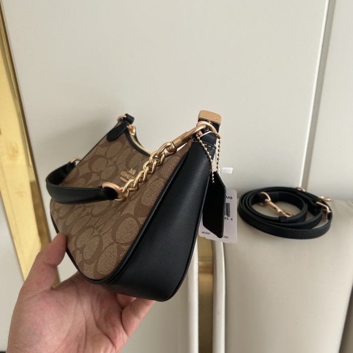 Split leather bag ,3A ,size 24x13x7cm ,no box,  B68-27