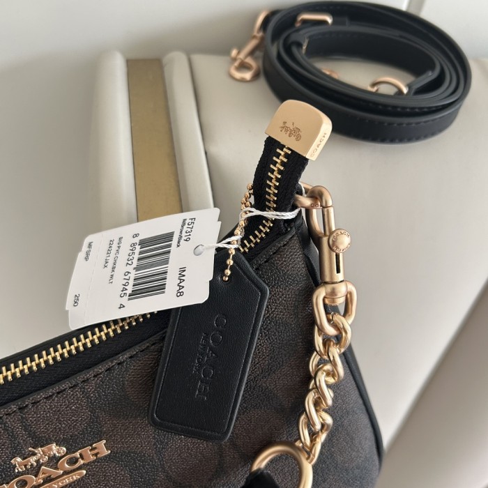 Split leather bag ,3A ,size 24x13x7cm ,no box,  B68-28
