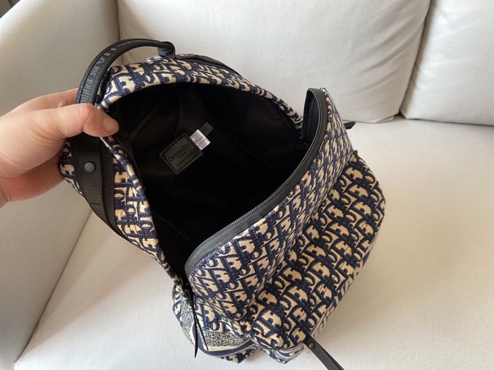 Canvas split leather bag ,3A ,size 35x41x15cm ,no box,  B68-33