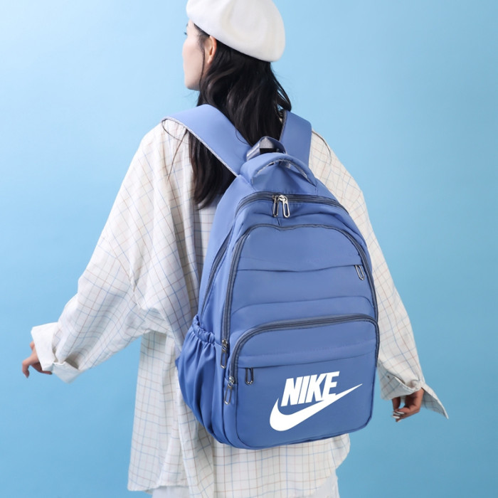 Nylon backpack school bag , size 32x45x18cm, no box , B20-6-9
