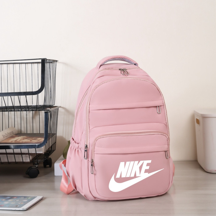 Nylon backpack school bag , size 32x45x18cm, no box , B20-6-9