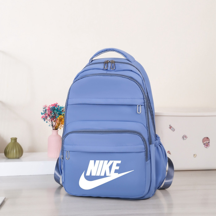 Nylon backpack school bag , size 32x45x18cm, no box , B20-6-9