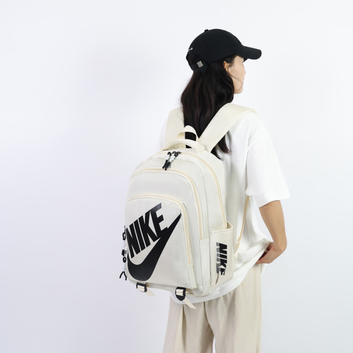 Canvas backpack school bag ,  no box, size 29x44x18cm, B25-1-3