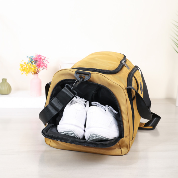 Canvas backpack school bag ,  no box, size 46x28x24cm, B25-4-8