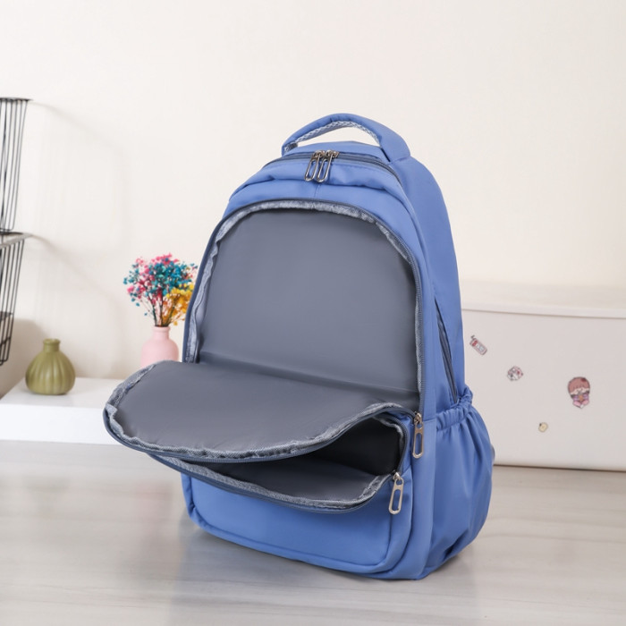 Nylon backpack school bag , size 32x45x18cm, no box , B20-6-9