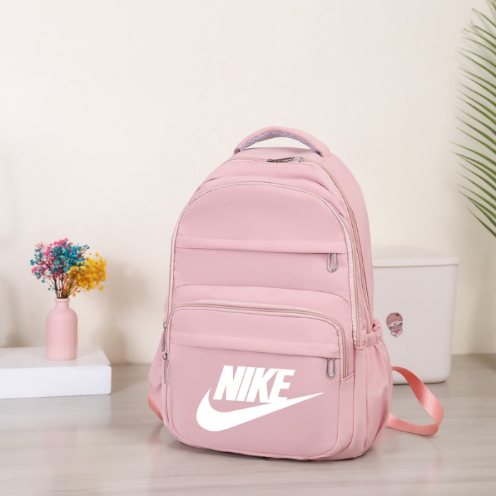 Nylon backpack school bag , size 32x45x18cm, no box , B20-6-9