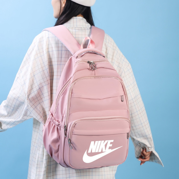 Nylon backpack school bag , size 32x45x18cm, no box , B20-6-9