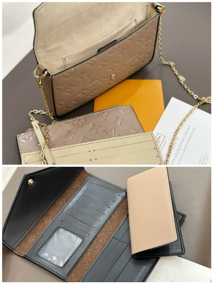 Split leather bag a set,3A ,no box,  B75-31