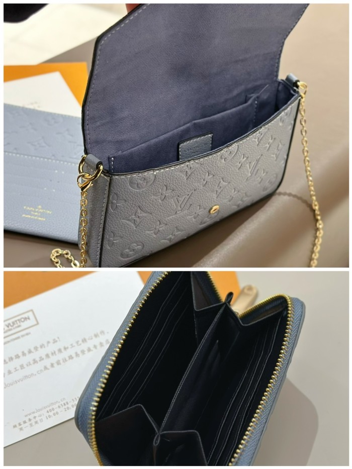 Split leather bag a set,3A ,no box,  B75-38