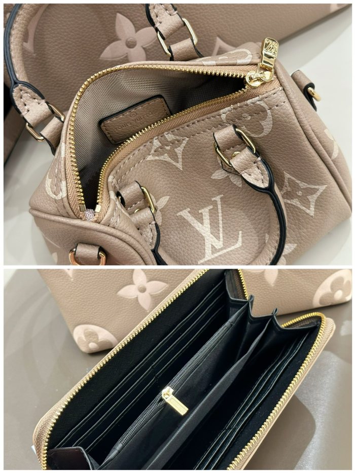 Split leather bag a set,3A ,no box,  B75-34