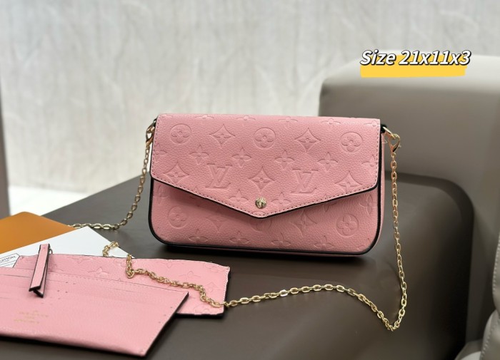 Split leather bag a set,3A ,no box,  B75-39