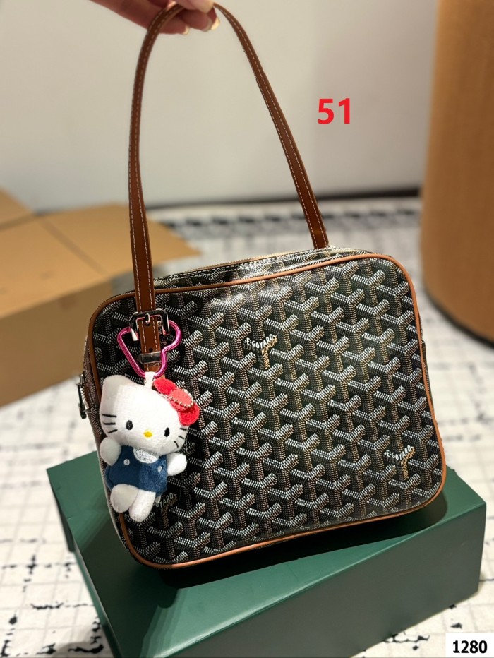 Split leather bag ,3A ,size 24x20cm,no box,  B75-45-56