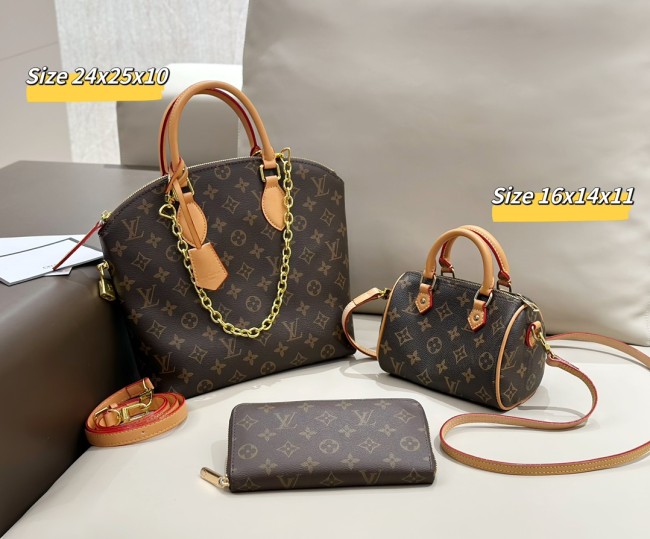 Split leather bag a set,3A ,no box, B75-37