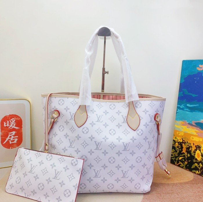 Split leather bag a set,3A ,size: 44x29x17cm /21x13cm/20X11cm,no box,  B75-103