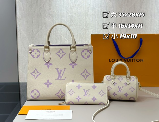 Split leather bag a set,3A ,no box, B75-95
