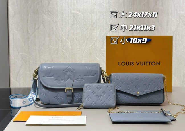 Split leather bag a set,3A ,no box, B75-96