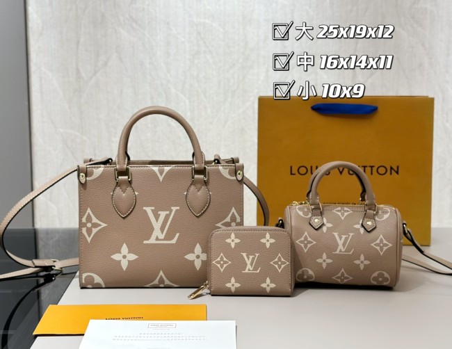 Split leather bag a set,3A ,no box, B75-92