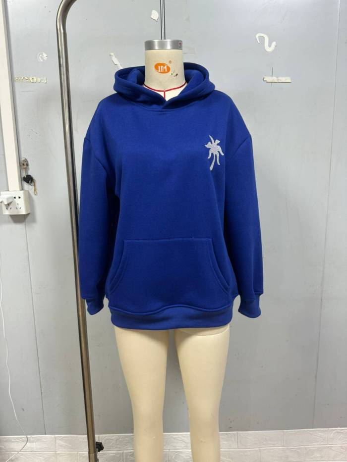 Women's Sports embroidery hoodie ，size XS-2XL,CL25-78-81