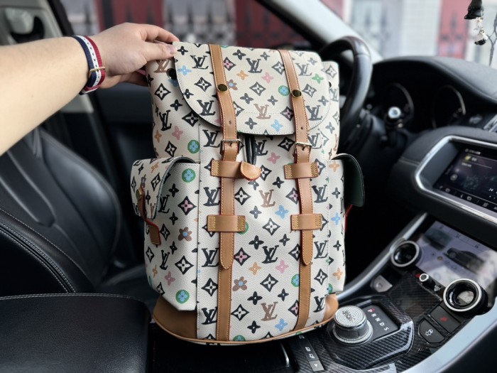 Split leather bag ,4A ,size 41x48x13cm,no box,  B88-71
