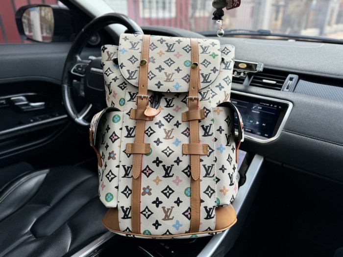 Split leather bag ,4A ,size 41x48x13cm,no box,  B88-71