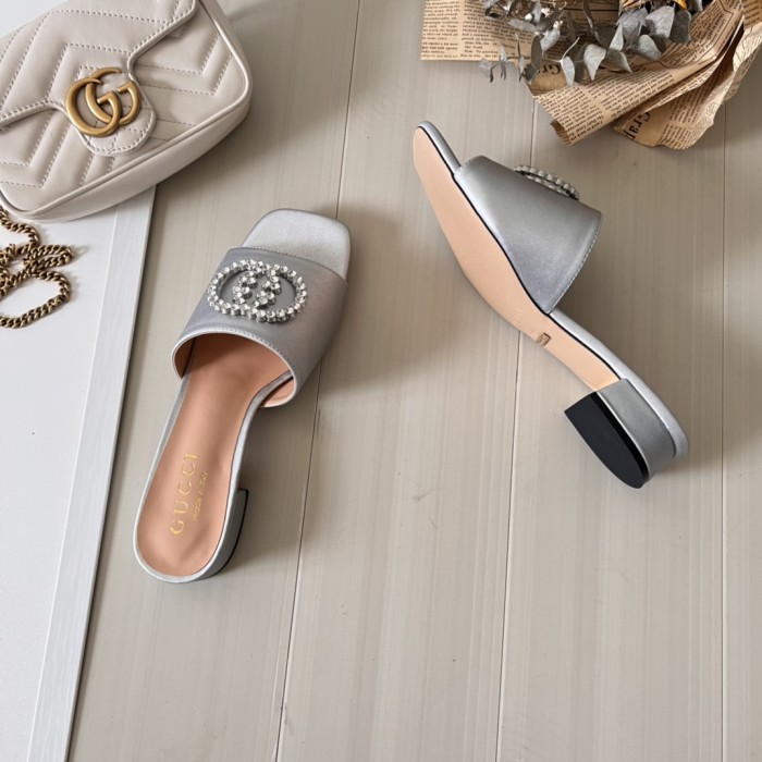 Women heel slipper shoes,  heel 3cm/7cm,size 34-42, SS50-97-107
