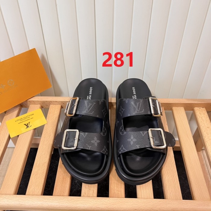 Women flat slipper shoes, size 35-42, SS60-280-282